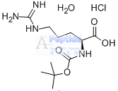 N-α-Boc-D-Arginine hydrochloride monohydrate