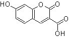 <br/>7-羟基-3-羧基香豆素