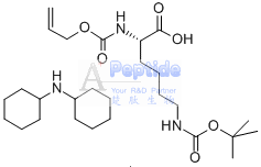 N-α-Allyloxycarbonyl-N-ε-Boc-Llysinedicyclohexylaminesalt