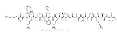 Cecropin A (1-7)-Melittin A (2-9)