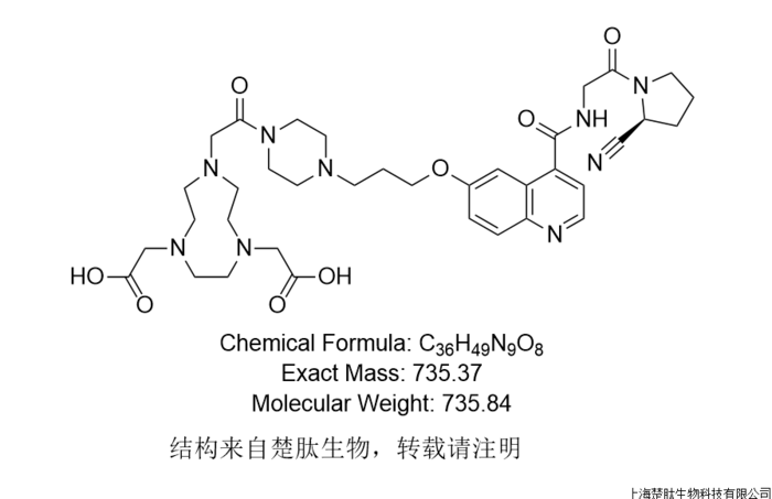 FAPI-74；2374782-76-8;NOTA-FAPI-74;特异性结合成纤维细胞激活蛋白（FAP）的分子探针 - 楚肽生物科技